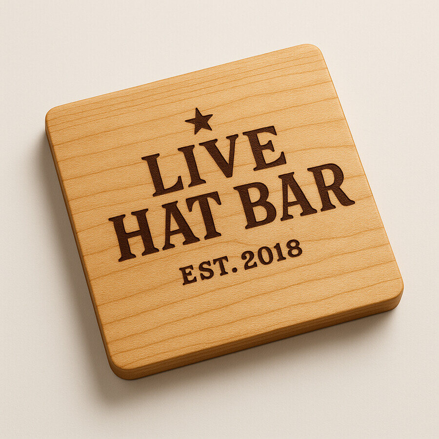 Wood Gifts for live laser engraving